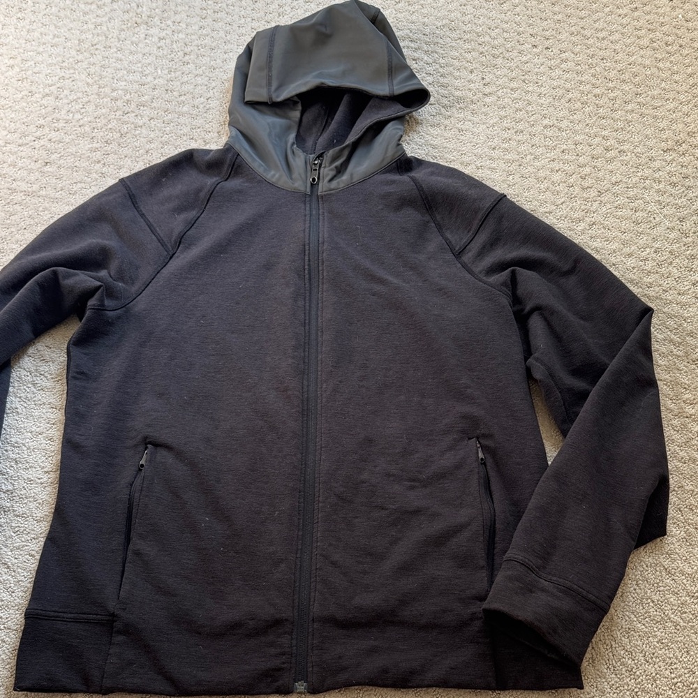 lululemon athletica Black Hooded Jacket